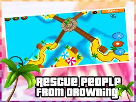 برنامه‌نما Beach Rescue Buggy 3D عکس از صفحه