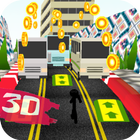 Stickman Subway Run : surf city ícone