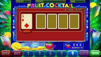 Fruit Cocktail Deluxe Slot capture d'écran 1
