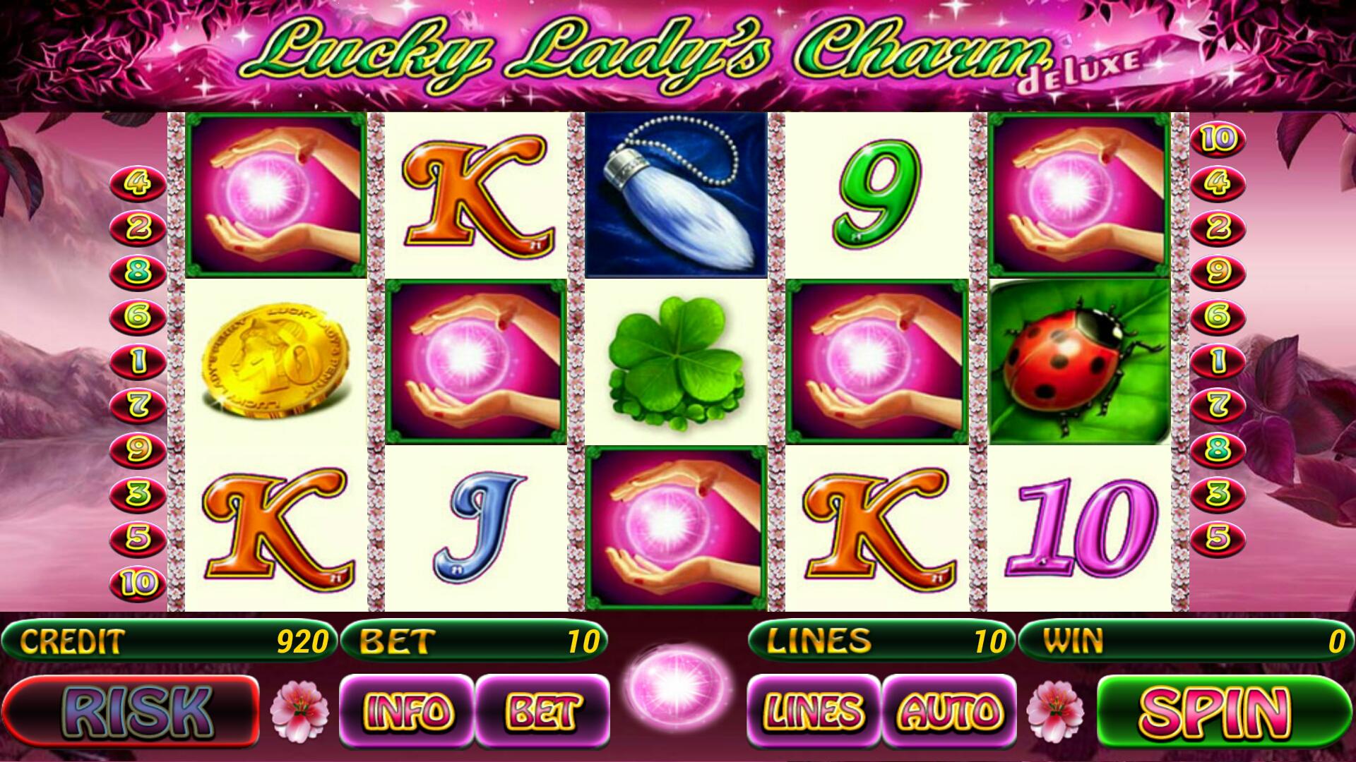 lucky lady charm deluxe