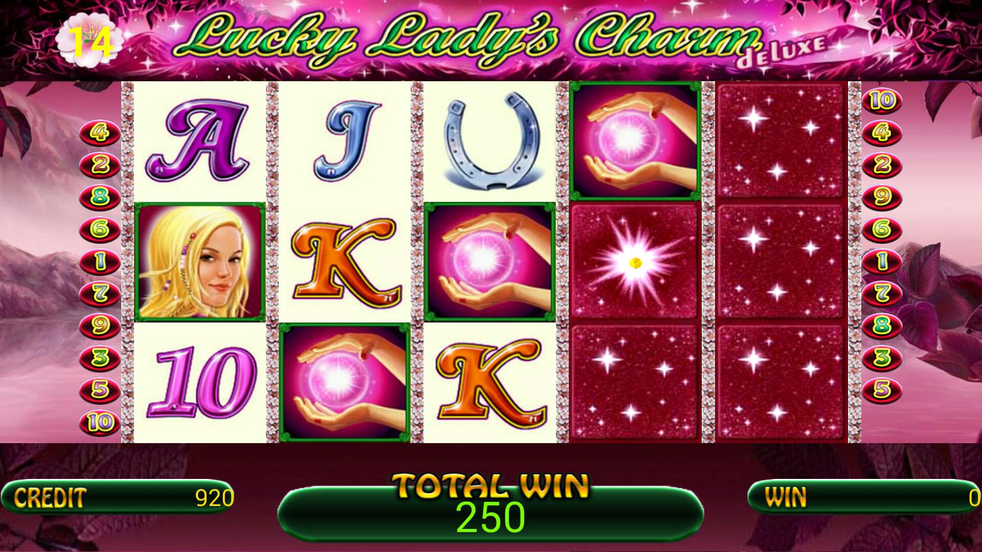 Lady Lucky Charm Slot Machine