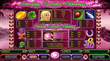 Lucky Lady Charm Deluxe slot capture d'écran 2