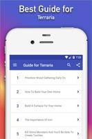 Guide for Terraria tips tricks poster