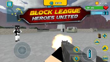 Block League Heroes United скриншот 2