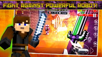 Force Hunter: Block Wars FPS ảnh chụp màn hình 1