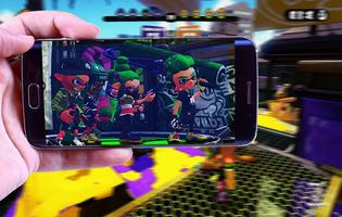 The New splatoon 3D Game Affiche
