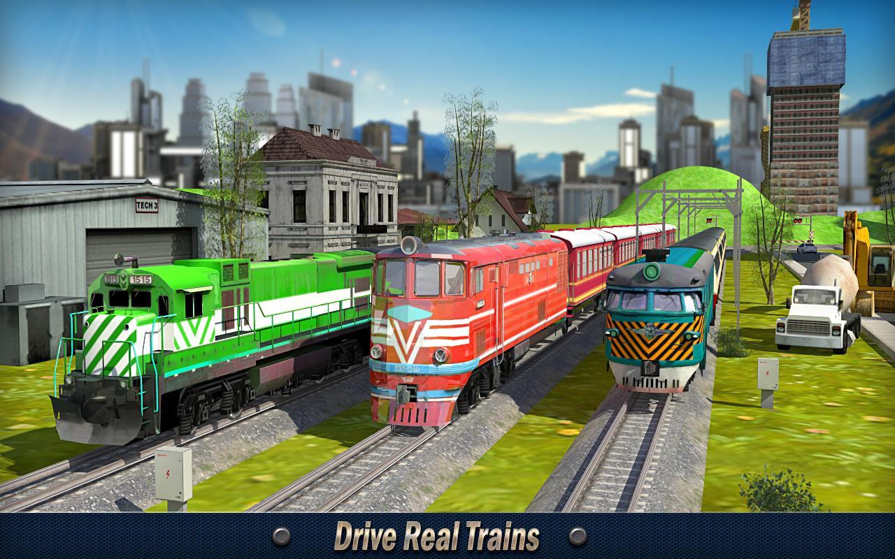 Train game simulator