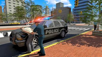 US Police Car Chase Simulator Affiche