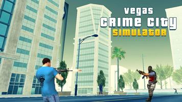 Vegas Crime City Simulator Affiche
