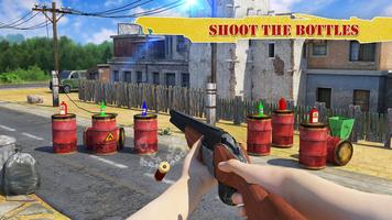 Bottle Shooter Game 3D poster
