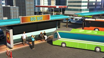 Modern City Coach Bus Driving capture d'écran 3