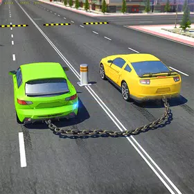 Chained Car Stunt Racing 3D