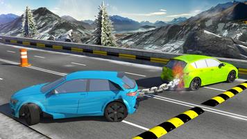 Chained Cars against Ramp 스크린샷 1