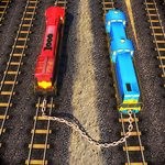 Chained Trains 3D - Multiplaye icon