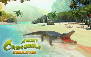 Crocodile Attack - Animal Simulator Poster