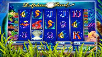 Dolphins Pearl Deluxe slot poster