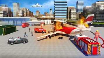 Fire Engine Truck Simulator ポスター