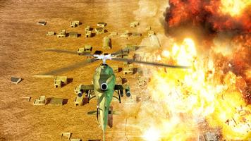 Gunship War 3D: Helicopter Bat تصوير الشاشة 3