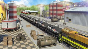 Oil Tanker Train Simulator Affiche