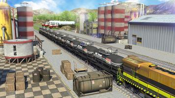 Poster Oil Tanker Train Simulator