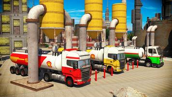 Oil Tanker Truck Driving تصوير الشاشة 1