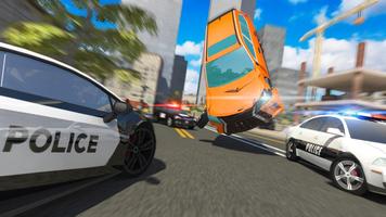Cop Car Driving Simulator: Pol imagem de tela 1