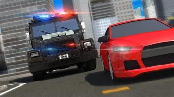 Cop Car Driving Simulator: Pol imagem de tela 2