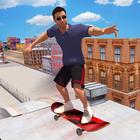 Rooftop Skater Boy Game simgesi