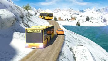 School Bus: Up Hill Driving स्क्रीनशॉट 1