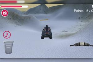 Snow Mobile Riding captura de pantalla 3