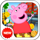 Subway Peppa Run Pig Game icône