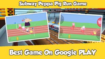 Subway Peppa Run Pig Game captura de pantalla 1