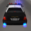 polícia 3D carro de condução