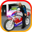 پلیس دوچرخه ترافیک 3D