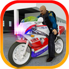 Police Traffic Bike 3D آئیکن