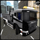 police truck simulator: city icône