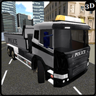 Police Truck Simulator : City icon