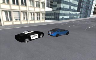 police car driving simulator imagem de tela 2
