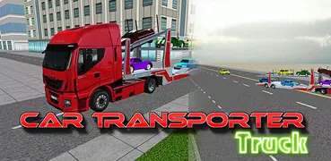 Carro transportista camión 3D