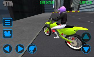 City Motorbike Racing poster