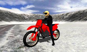 Simulateur de moto motocross Affiche