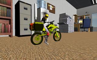 Office Motorbike Simulator 3D poster