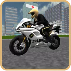 Polizeifahrrad fahren 3D APK Herunterladen