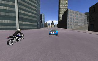 Simulatur crime vélo police 3D capture d'écran 2