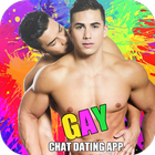 Gay Chat Dating App Advice आइकन