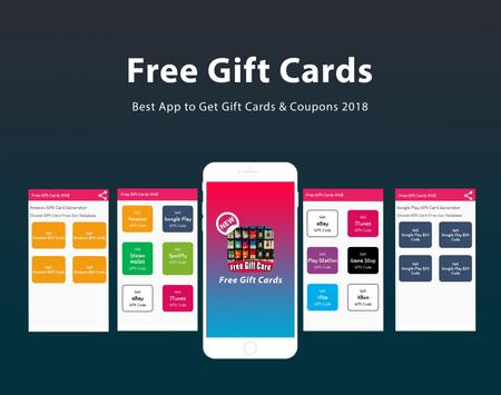 Download Free Gift Cards Generator Free Gift Card 2018 Apk For Android Latest Version - itunes promo code generator roblox zeek coupon