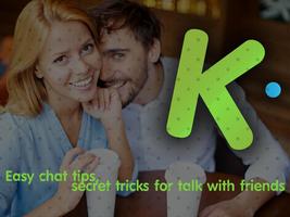 پوستر Chat Kik Messenger App Guide