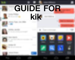 Guide for Kik Messenger 截图 2