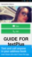 Guide for textPlus Free Calls captura de pantalla 1