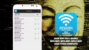 Hack Wifi Prank WPS AndroDumper Tools capture d'écran 1